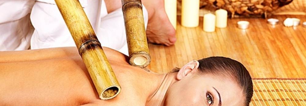 Массаж спины - методика с бамбуковыми палочками